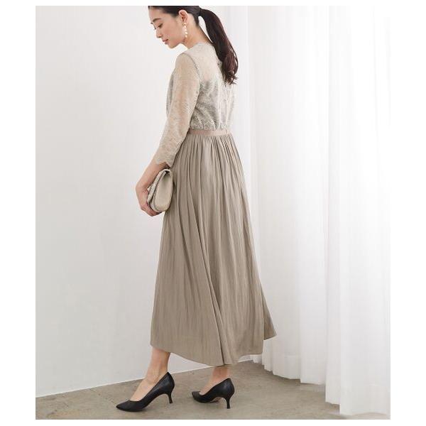 Rope ロペ 結婚式にも レースコンビロングワンピース タカシマヤファッションスクエア 通販 Paypayモール