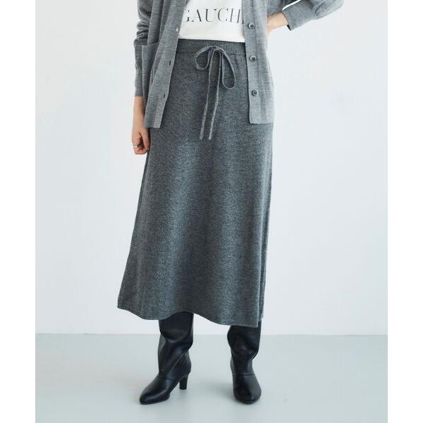 le.coeur blanc（ルクールブラン） ニットロングスカート : タカシマヤ