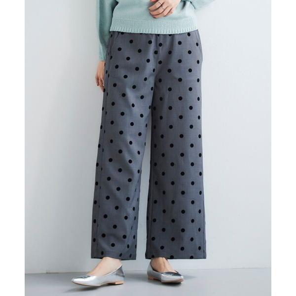 le.coeur blanc / ルクールブラン ドットワイドパンツ