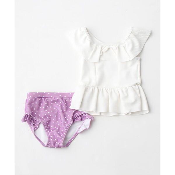 Petit Main プティマイン ドット柄フリルタンキニ水着 Swim タカシマヤファッションスクエア 通販 Paypayモール