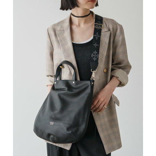 ラシット♥️美品♥️トートバック♥️2Way♥️ブラックネイビー♥️ RUSSET ラシット トートバッグ ショルダーバッグ 2WAY ネイビー