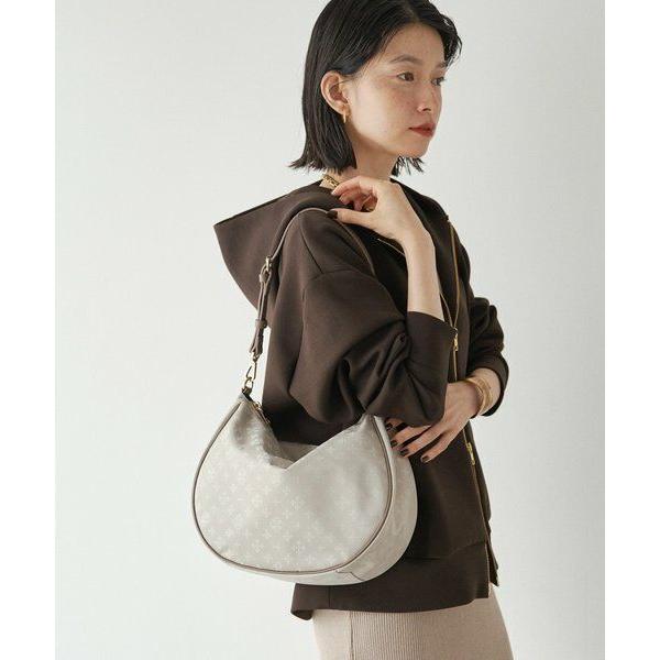 2726 良品 russet 2wayバッグ モノグラム ドット SHOPPER russet / ラシット モノグラムナイロンジャガード2WAYショルダー