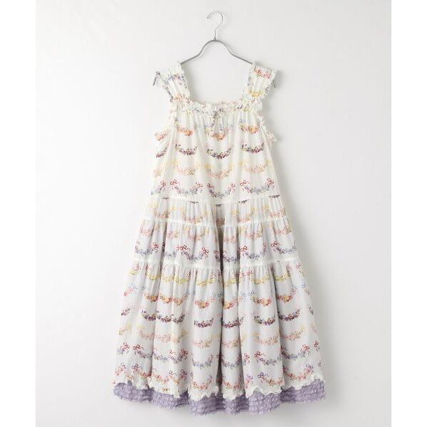 美品✨ピンクハウス　le langage des fleurs ptワンピース PINK HOUSE / ピンクハウス le langage des fleurs ptミディワンピース