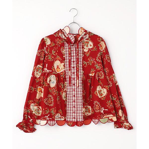 PINK HOUSE / ピンクハウス Rambling Heartsプリントハッチ