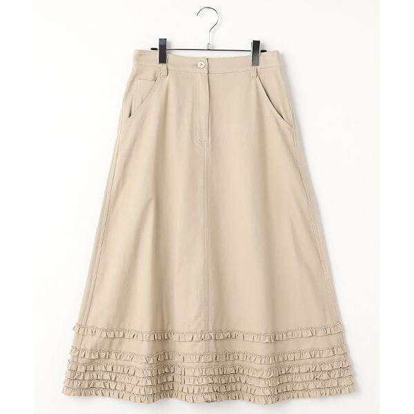 PINK HOUSE（ピンクハウス） ○フリル使い起毛スカート : タカシマヤ