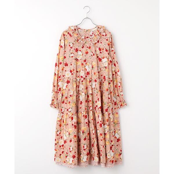 PINK HOUSE（ピンクハウス） ジョセフィーヌプリントミディワンピース