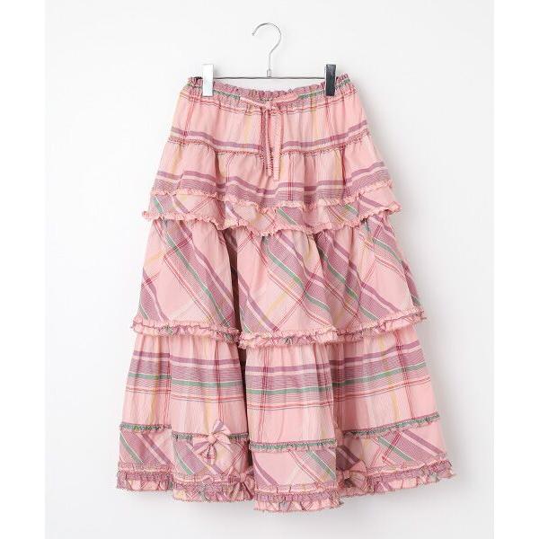 PINK HOUSE（ピンクハウス） オリジナルチェックスカート : タカシマヤ
