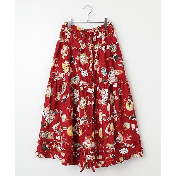 PINK HOUSE / ピンクハウス　スカート PINK HOUSE ピンクハウス スカート ギャザー ハートリース