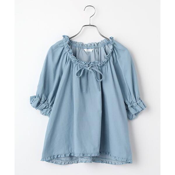 ピンクハウス❤️【美品】半袖スモックタイプのブラウス❤️ PINK HOUSE（ピンクハウス） スモックブラウス : タカシマヤ