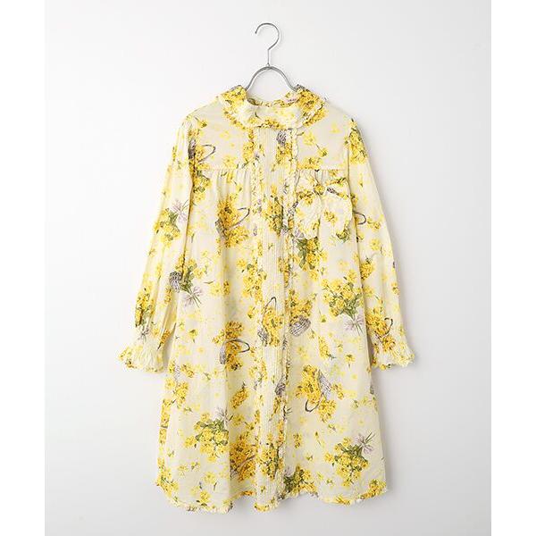 新品 ピンクハウス♥スイーツモチーフ付きチュニックブラウス PINK HOUSE（ピンクハウス） なのはなプリントチュニックブラウス