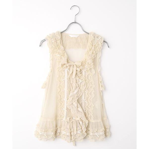 PINK HOUSE（ピンクハウス） ドットチュールベスト : タカシマヤ