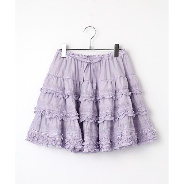 PINK HOUSE（ピンクハウス） フリル使いティアードタブリエ