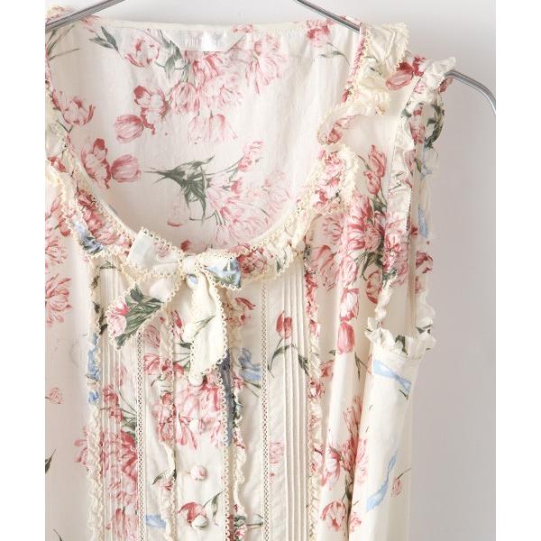 a2191fay263 タカシマヤファッションスクエア Pink ロング マキシ丈ワンピース ピンクハウス House House チューリップとリボンプリントワンピース