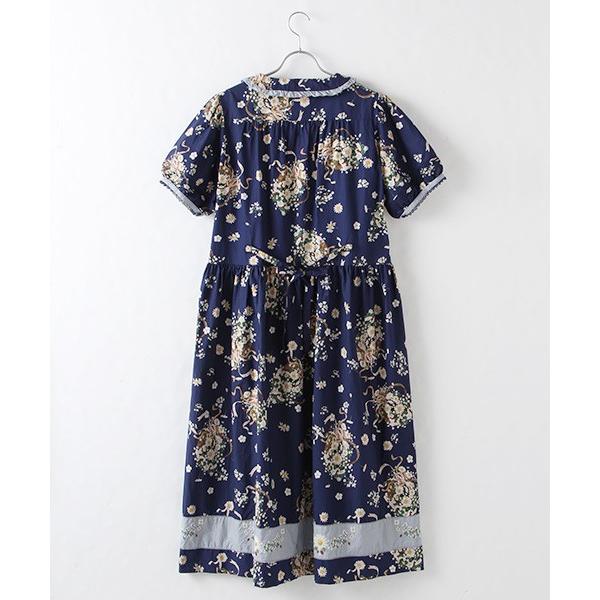 ピンクハウス ノースリーブ a2191fay363 タカシマヤファッションスクエア ロング マキシ丈ワンピース House ピンクハウス フラワーバスケットプリントワンピース Pink