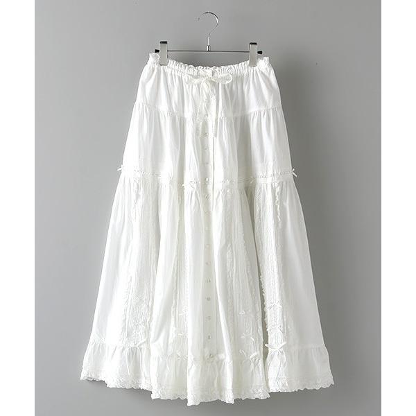 時間指定可 のpink House ピンクハウス ローンフリルスカート 安心買い保障できるの