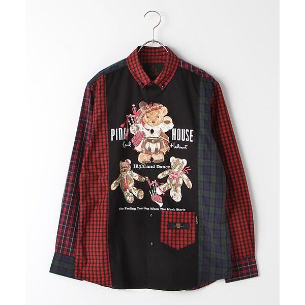 Pink House ピンクハウス ハイランドダンスプリントパッチワークシャツブラウス タカシマヤファッションスクエア 通販 Paypayモール