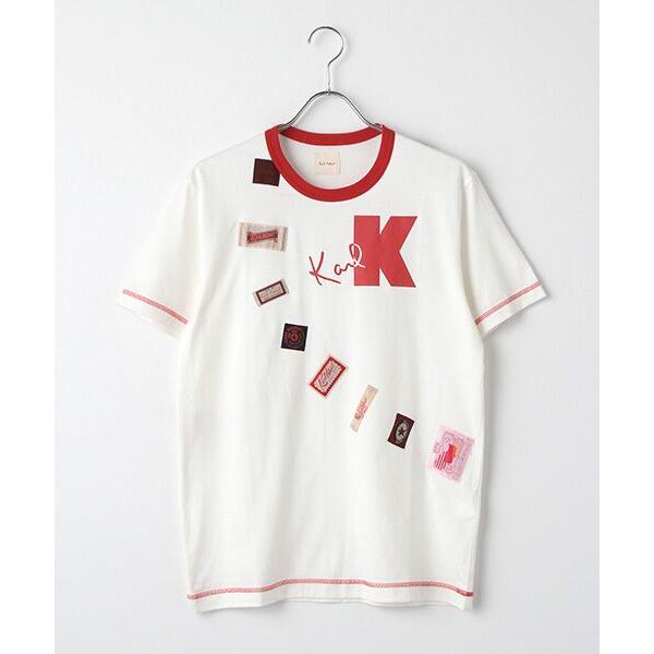 PINK HOUSE / ピンクハウス ロゴ＆ネームワッペン使いTシャツ