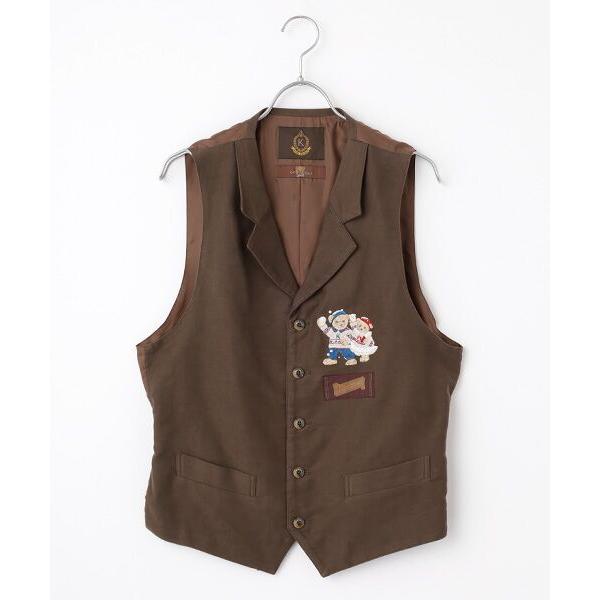 PINK HOUSE（ピンクハウス） 三つ子のくま刺繍ベスト : タカシマヤ