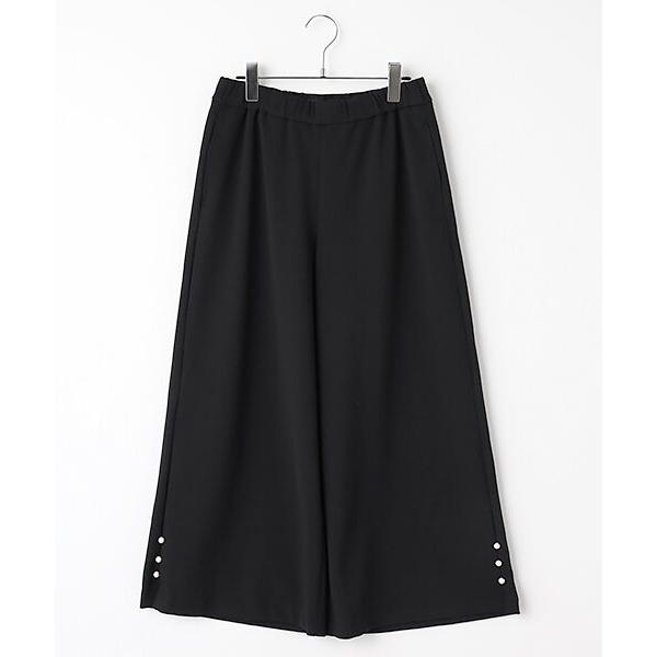 INGEBORG（インゲボルグ） パールアクセントカットソーパンツ