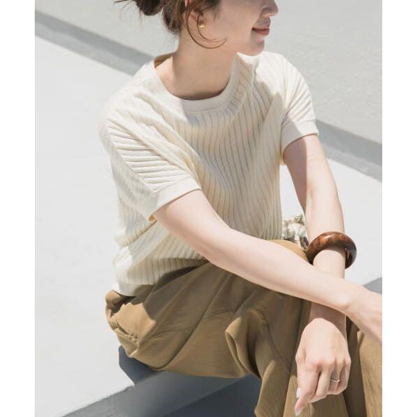 URBAN RESEARCH DOORS - 新品タグ◉フレンチスリーブタックプルオーバー DOORS  ベージュ URBAN RESEARCH DOORSフレンチスリーブバックタックプルオーバー