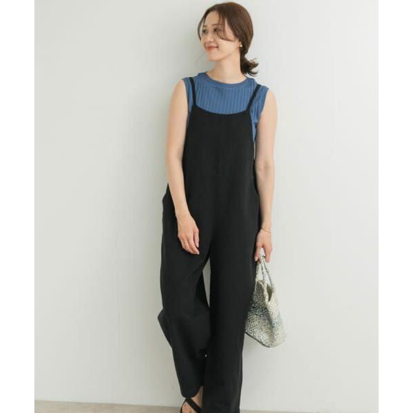 URBAN RESEARCH DOORS コットンリネン サロペットSサイズ URBAN RESEARCH DOORS（アーバンリサーチドアーズ）の「コットン