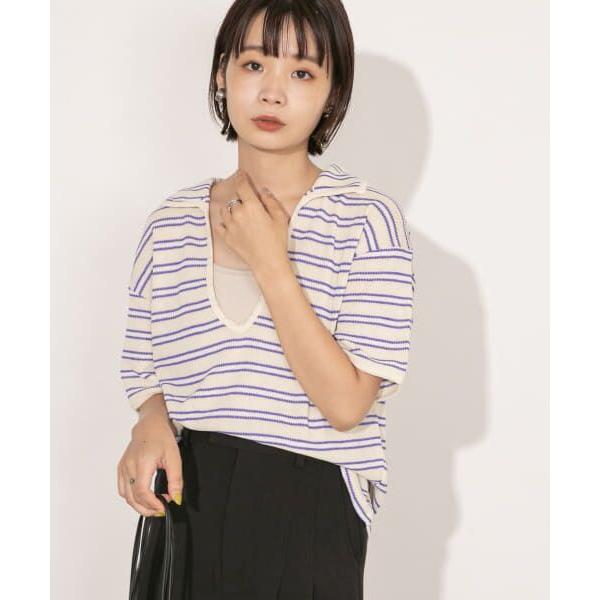 KBF レースボーダープリントプルオーバー