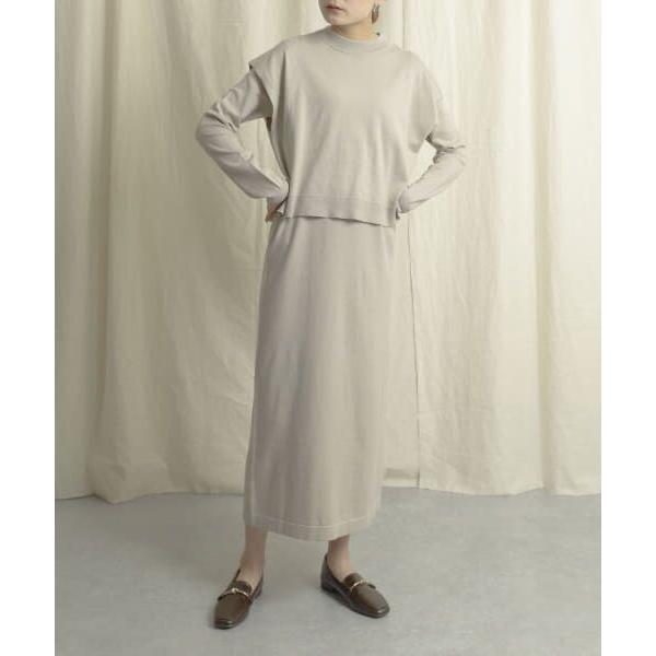 Sense Of Place By Urban Research センスオブプレイス バイ アーバンリサーチ Web 一部店舗限定 ニット ワンピースレイヤードアンサンブル タカシマヤファッションスクエア 通販 Paypayモール