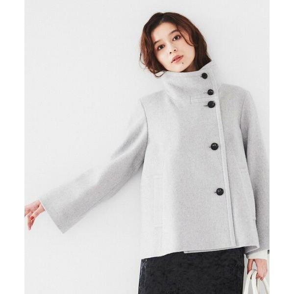 UNTITLED（アンタイトル） 【日本製】2WAYウールショートコート