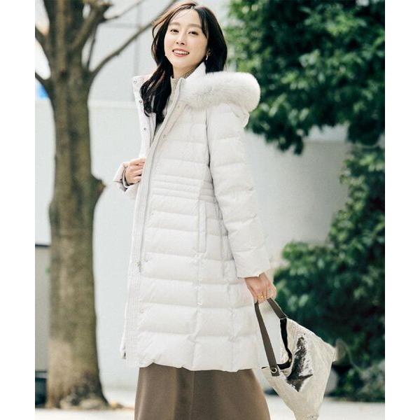 アンタイトル ロングダウン　美品 UNTITLED（アンタイトル） 【はっ水機能/フード取り外し可/防寒