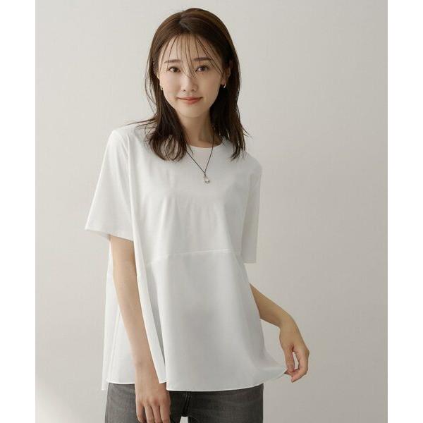 新品タグ付き♡ UNTITLED 異素材ドッキングプルオーバー UNTITLED（アンタイトル） 異素材ドッキングプルオーバー : タカシマヤ