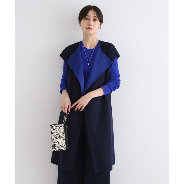 INDIVI（インディヴィ） 【ウール混／トレンド】リバージレコート