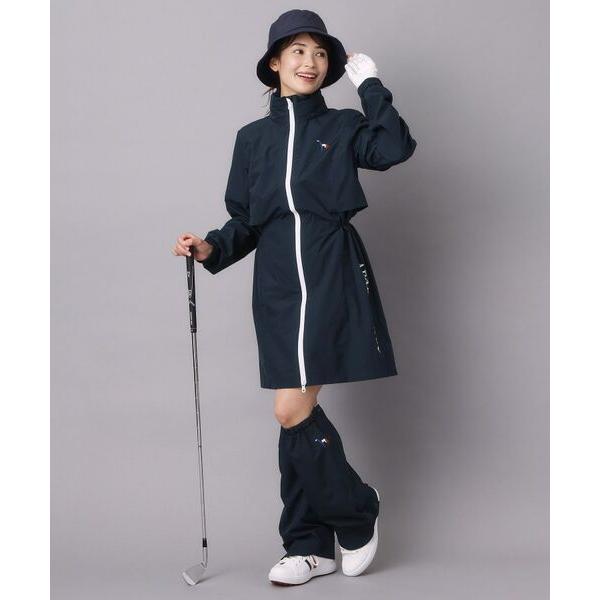 adabat / アダバット 【ADABAT NAVY】レッグカバー付きレインワンピース