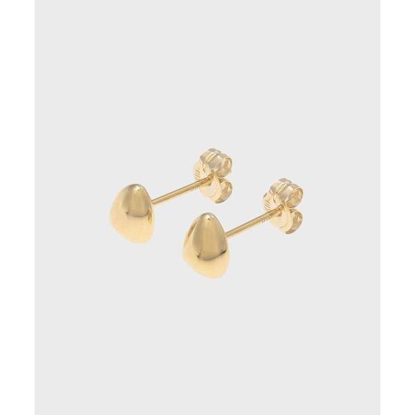 COCOSHNIK / ココシュニック オーバルシェイプ スタッドピアス