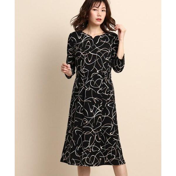 Coup De Chance クードシャンス 洗える 日本製 総柄キーネックワンピース タカシマヤファッションスクエア 通販 Paypayモール