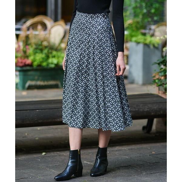 オーバーラップサークルスカート　ドレステリア DRESSTERIOR / ドレステリア オーバーラップサークルタックスカート