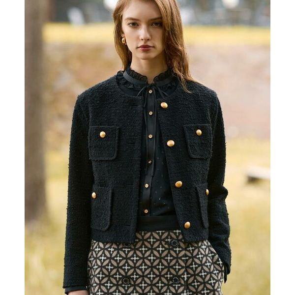 ドレステリア☆ツイードジャケット☆美品♪サイズ36 ドレステリア☆ツイードジャケット☆美品♪サイズ36 DRESSTERIOR