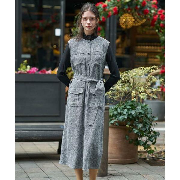 DRESSTERIOR ドレステリア　ロング丈スリットワンピース　新品タグ付き DRESSTERIOR ドレステリア ロング丈スリットワンピース 新品タグ付き