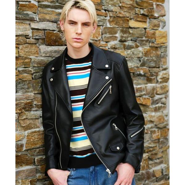 DRESSTERIOR レザージャケット DRESSTERIOR（ドレステリア） 【本革】レザーライダースジャケット