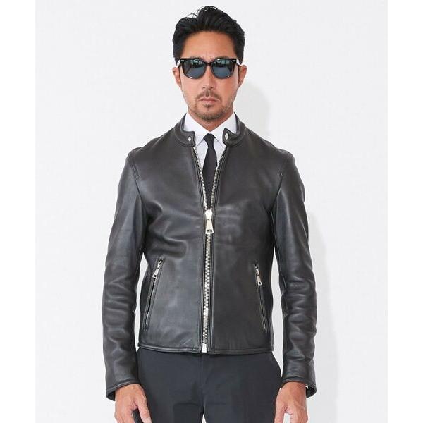 【干場義雅×DRESSTERIOR】　ライダースジャケット　定価118,800円 DRESSTERIOR（ドレステリア） 【干場義雅×DRESSTERIOR】レザー