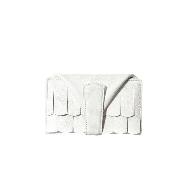 a*C様 美品　HIROKO HAYASHI FRANGIA フランジャ ホワイ HIROKO HAYASHI（ヒロコ ハヤシ） FRANGIA（フランジャ）マルチ財布