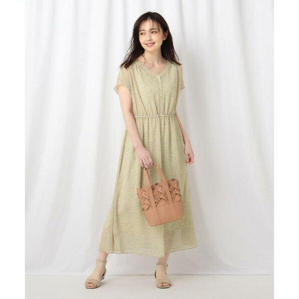 Reflect リフレクト Web先行販売 洗える 小花柄シフォンワンピース タカシマヤファッションスクエア 通販 Paypayモール