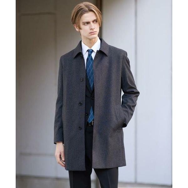 タケオキクチ（TAKEO KIKUCHI）/【ダウンライナー付き】メランジ ステンカラー コート TAKEO KIKUCHI（タケオキクチ） 【ダウンライナー付き】メランジ