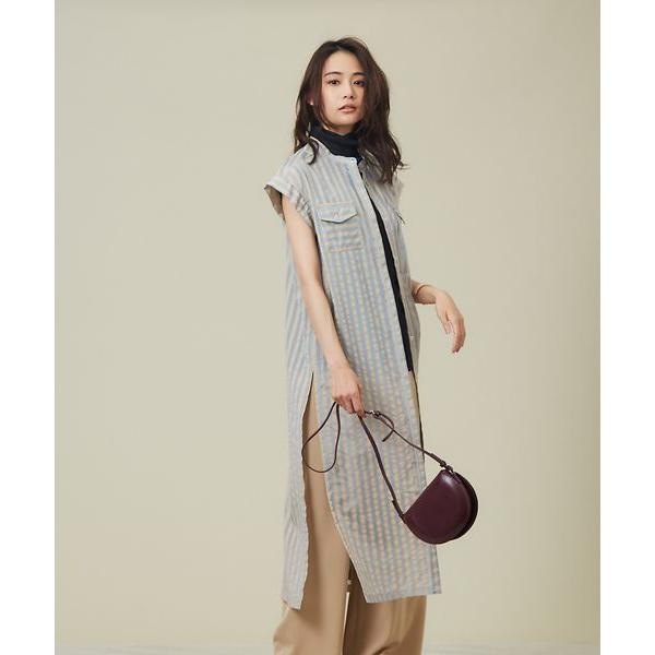 Qualite カリテ Italy シアーストライプシャツワンピース タカシマヤファッションスクエア 通販 Paypayモール