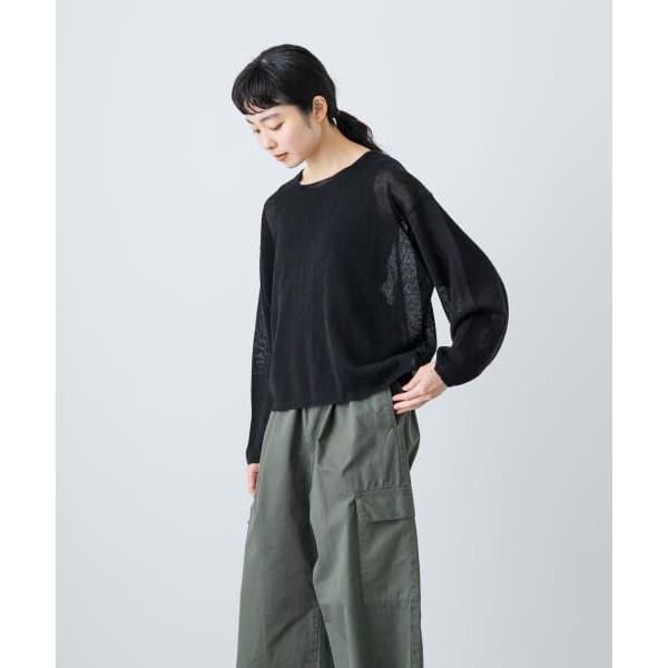 かぐれ / リネンボートネックプルオーバー : タカシマヤ