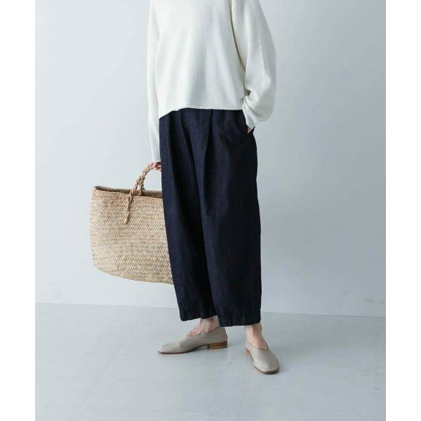 最終お値下げ中　かぐれ　デニムクロップドパンツ かぐれ / デニムクロップドパンツ : タカシマヤファッション