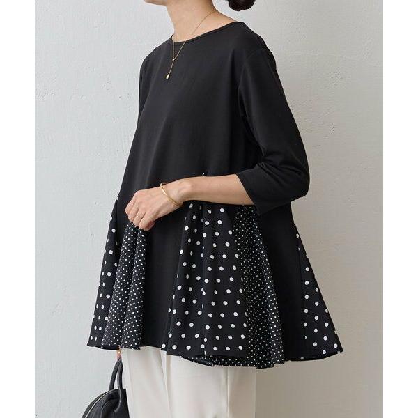 【美品】　BEARDSLEY(ビアズリー) ドットヘムフレアチュニック BEARDSLEY / ビアズリー ドットヘムフレアチュニック