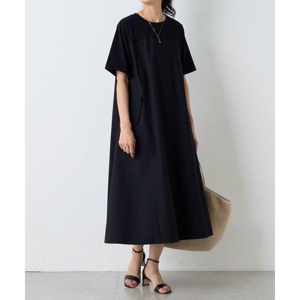 hisako様 ビアズリー カットコンビフレアワンピース ブラック フリーサイズ BEARDSLEY / ビアズリー カットコンビフレアワンピース