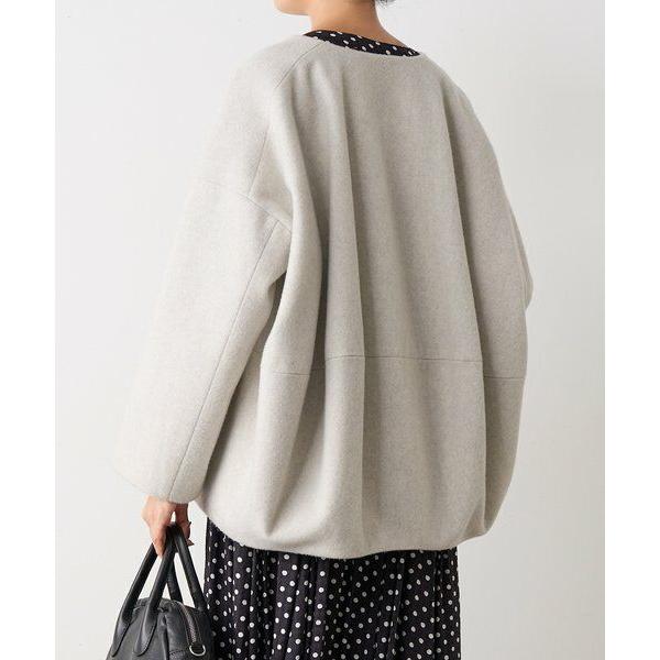 BEARDSLEY（ビアズリー） 後ろぷっくりウールショートコート