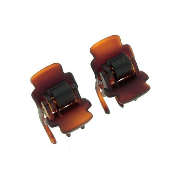 コンプレックスビズComplex Biz　スーパークリップ 黒４個ブラウン２個 コンプレックスビズComplex Biz スーパークリップ 黒4個