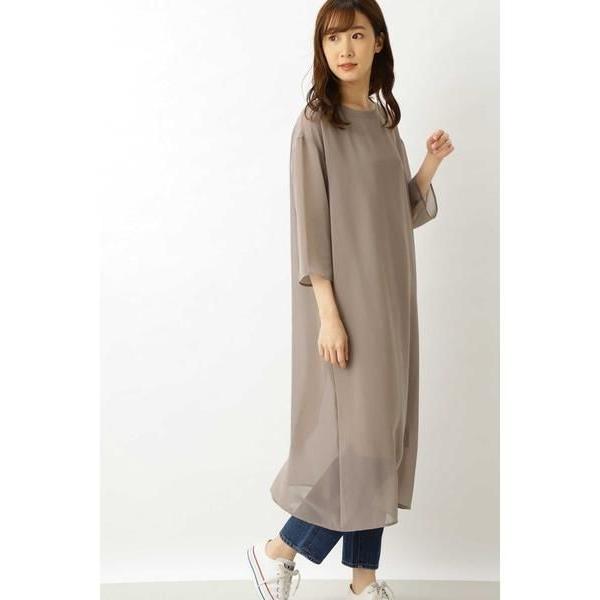 Natural Beauty Basic ナチュラルビューティーベーシック シアーロングワンピース タカシマヤファッションスクエア 通販 Paypayモール